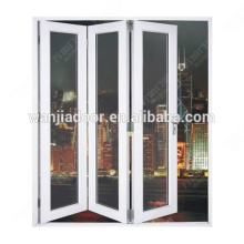 foshan wanjia factory pvc plastic bifold door